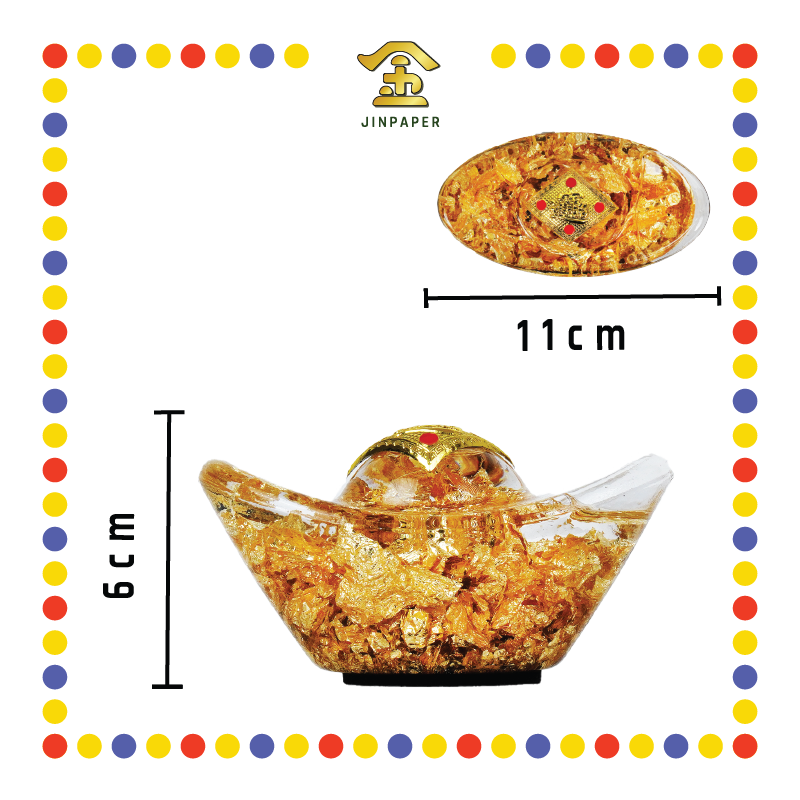 PRAYING GROCERIES 金箔元宝