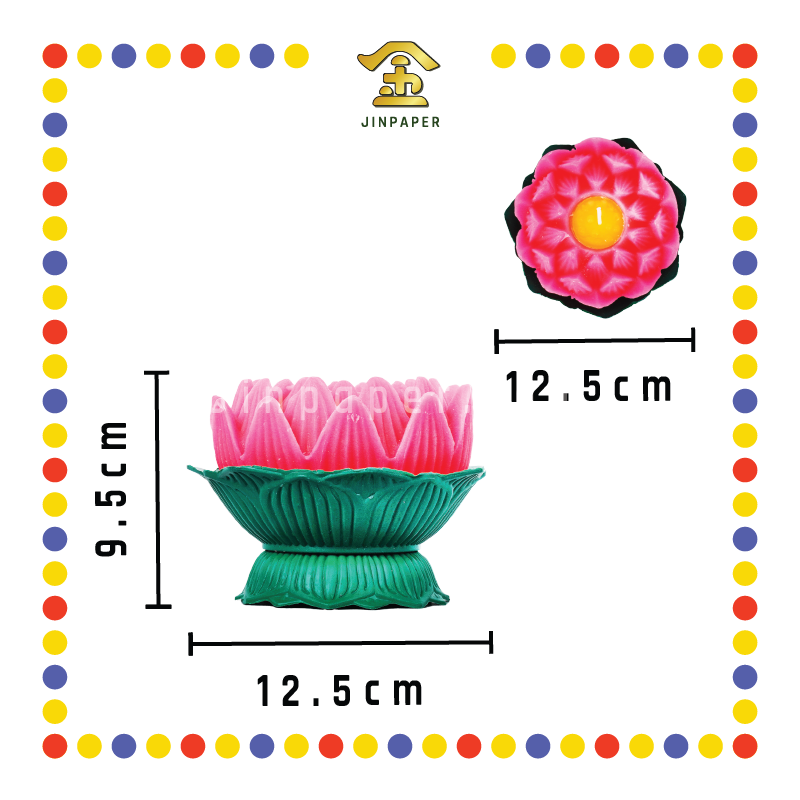 JOSS CANDLE 富贵大莲花烛