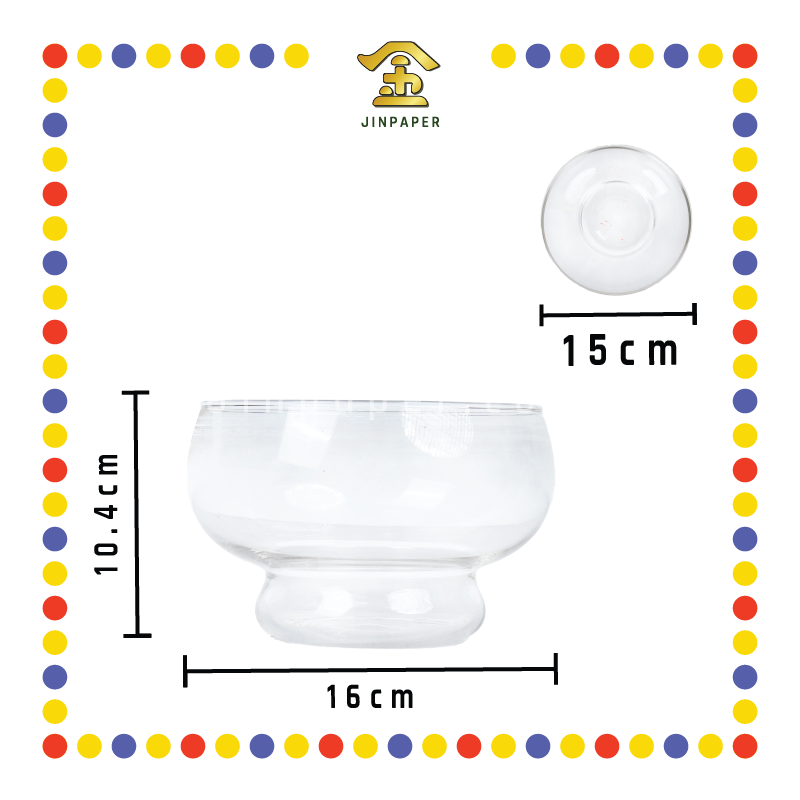 GLASS WARE 玻璃小蜡碗