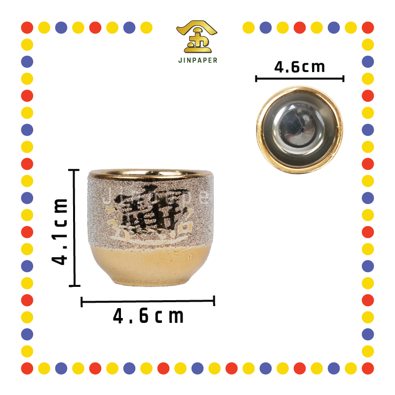 PRAYING CUP 旦杯(沙金)