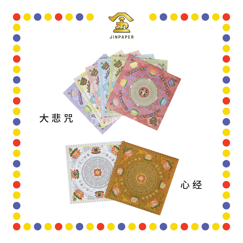 JOSS PAPER【心经/大悲咒】抄经纸