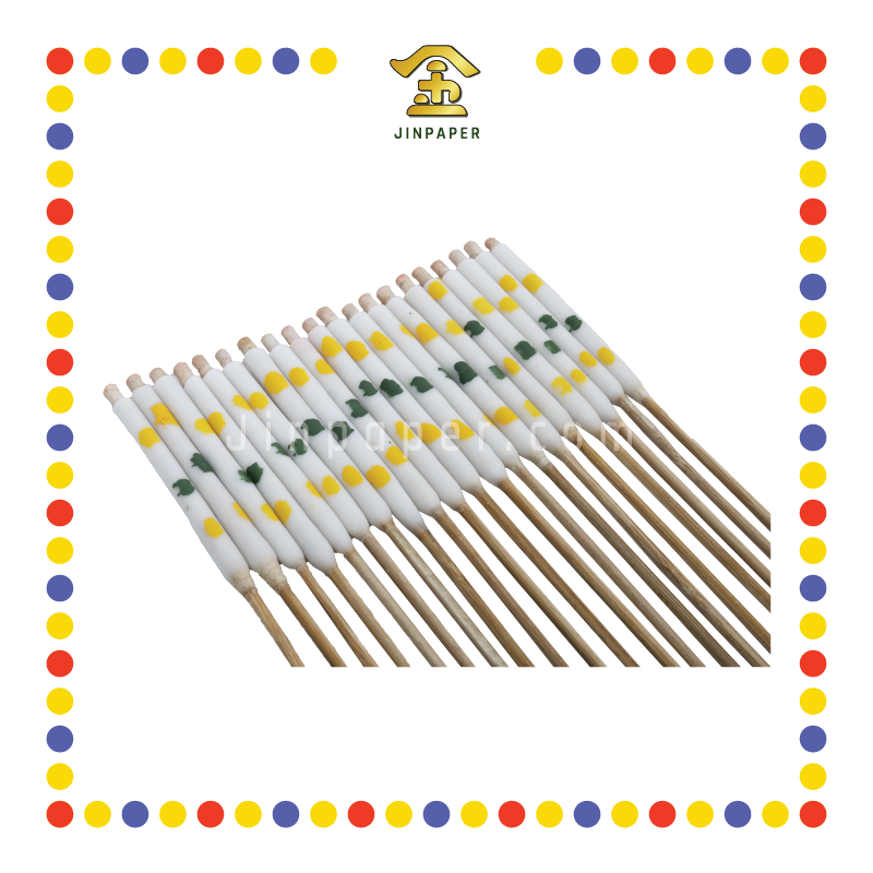 JOSS CANDLE 花六富贵白脚烛(10对) (蜡烛)