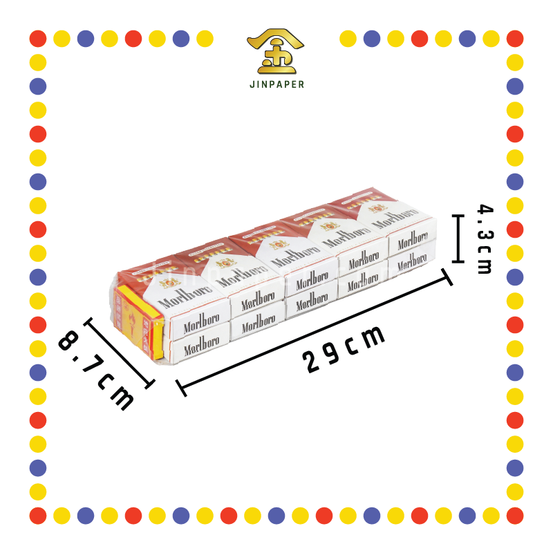 JOSS PAPER 10盒香烟+火柴