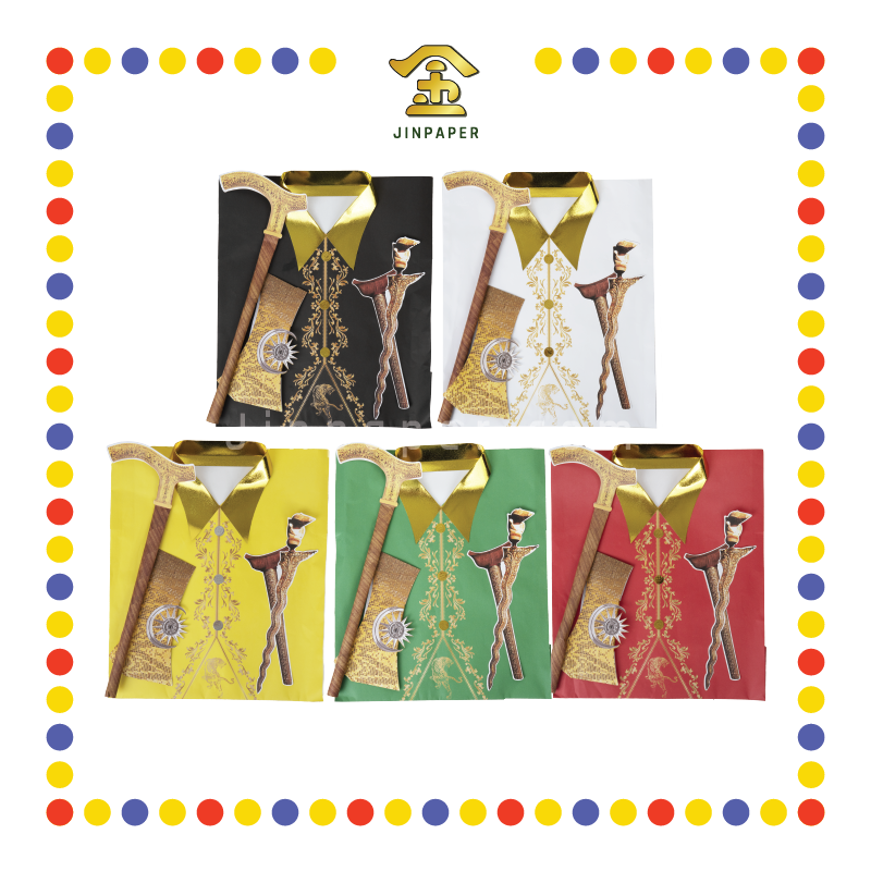 JOSS PAPER 本地加大拿督衣【红/黄/青/黑/白】