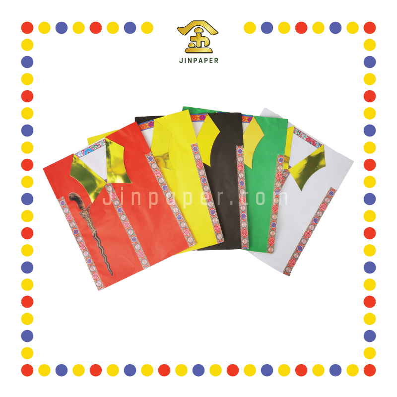 JOSS PAPER 精品拿督衣【红/黄/黑/青/白】(件)