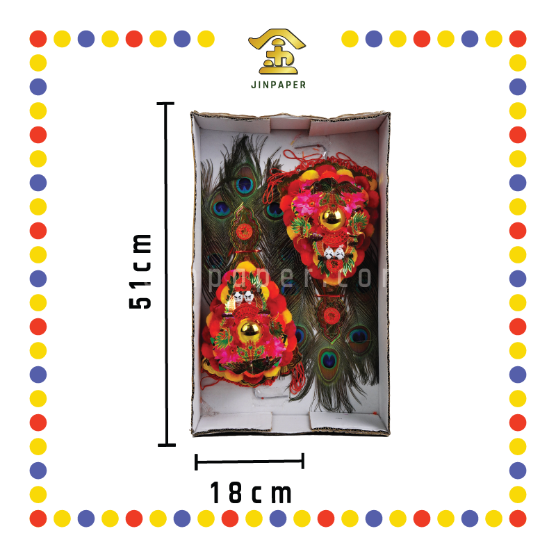 ACCESSORIES 18球双层风眼金花(5支眼)