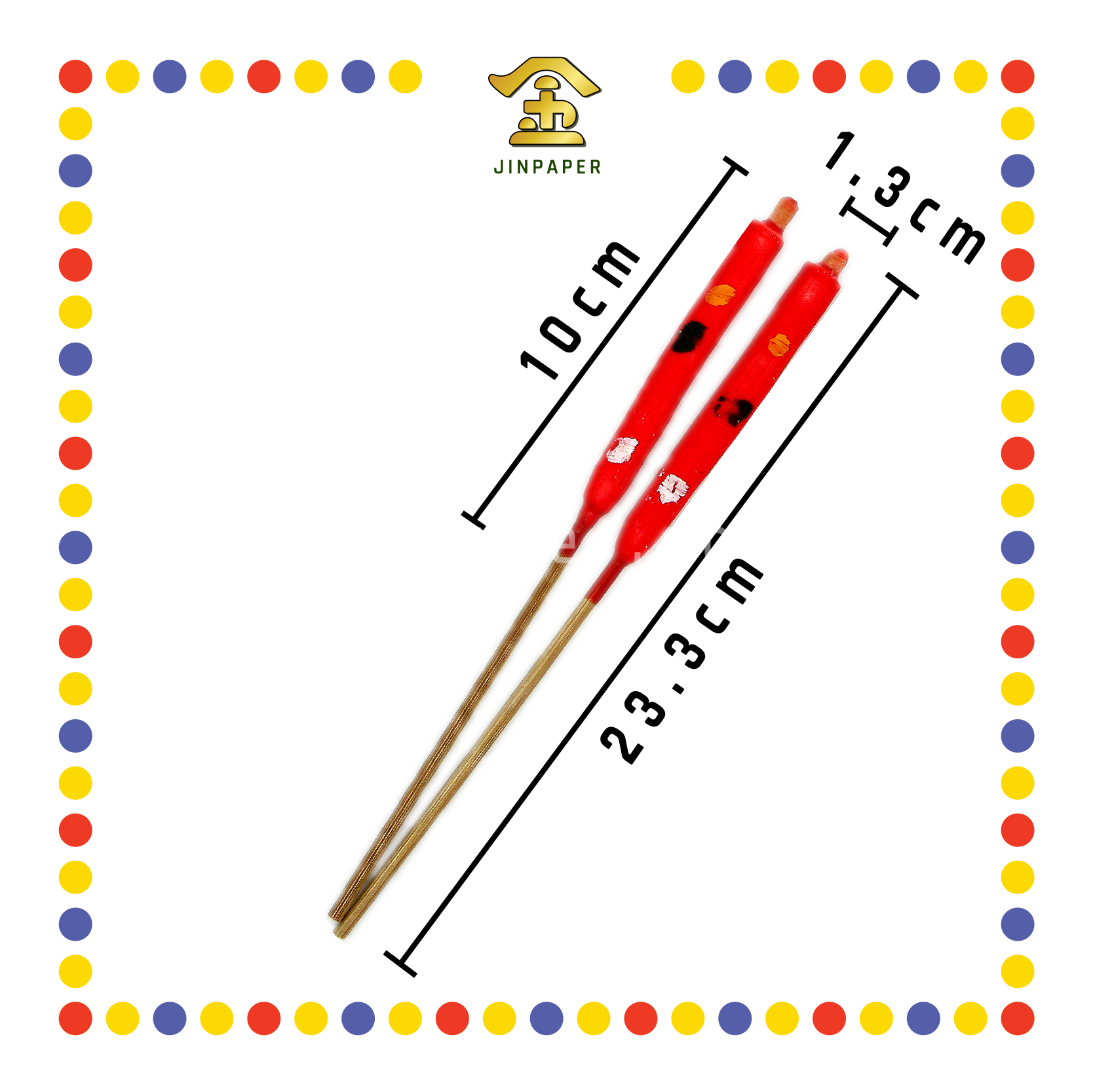 JOSS CANDLE (散)1两红烛(1对) (蜡烛)