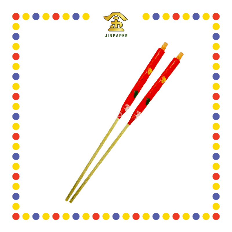 JOSS CANDLE (散)花六红烛(1对) (蜡烛)