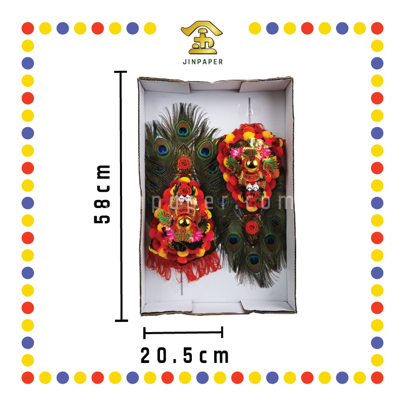 ACCESSORIES 20球双层风眼金花(9支眼)