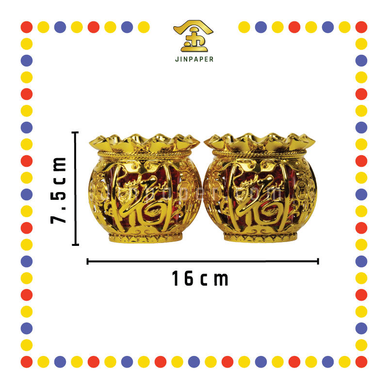 JOSS CANDLE【24小时 代代旺/60小时 天天发/110小时 年年发】水晶斗烛 (蜡烛)