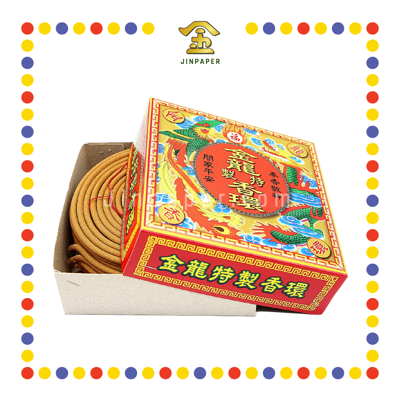 INCENSE COIL 24小时金龙塔香 (檀香)