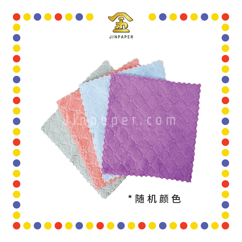 PRAYING CLEANING 25cm 双面纤维布