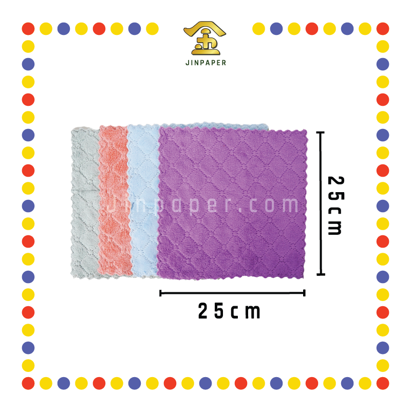 PRAYING CLEANING 25cm 双面纤维布