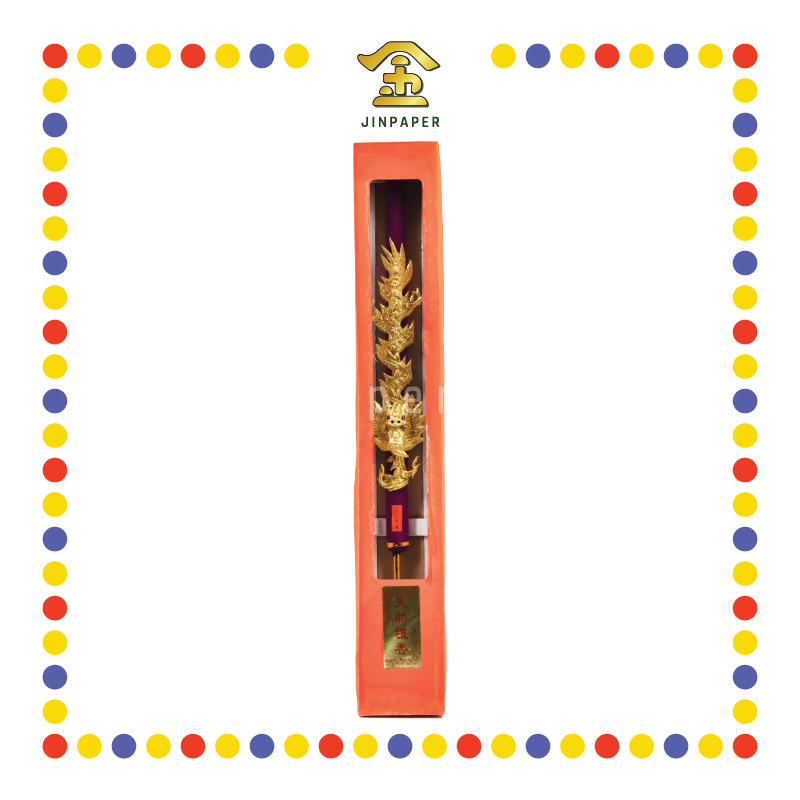 JOSS STICK 2尺 红身精致天然檀香 (大香)