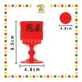 PRAYING CUP 3818 水晶黄梨高脚杯(红)