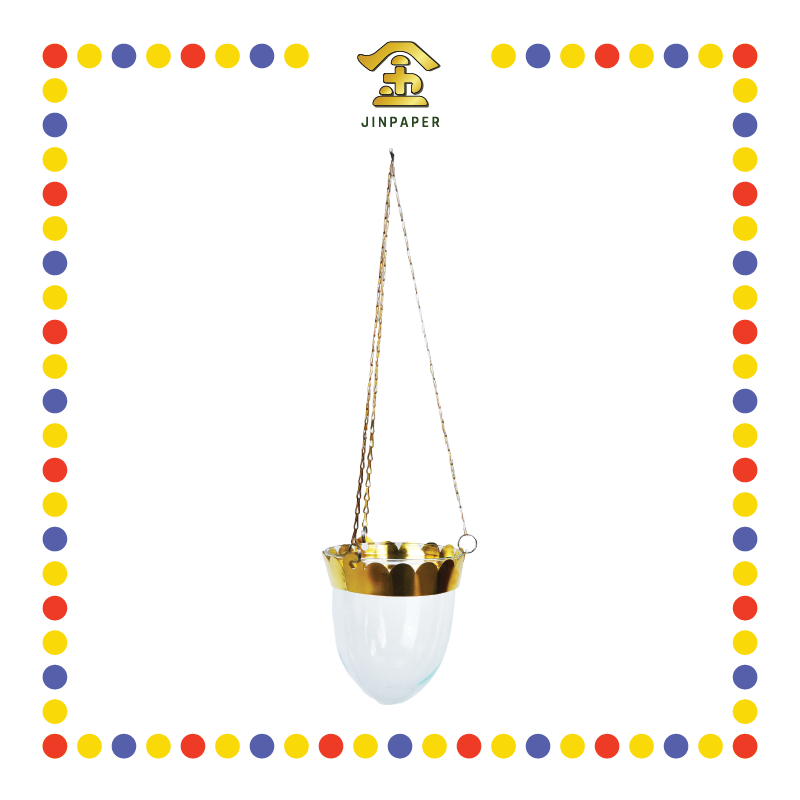 OIL LAMP 4寸 玻璃吊油灯