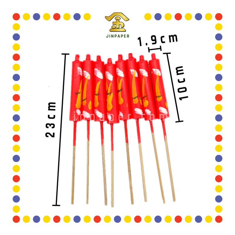 JOSS CANDLE 本地4两花烛(4对) (蜡烛)