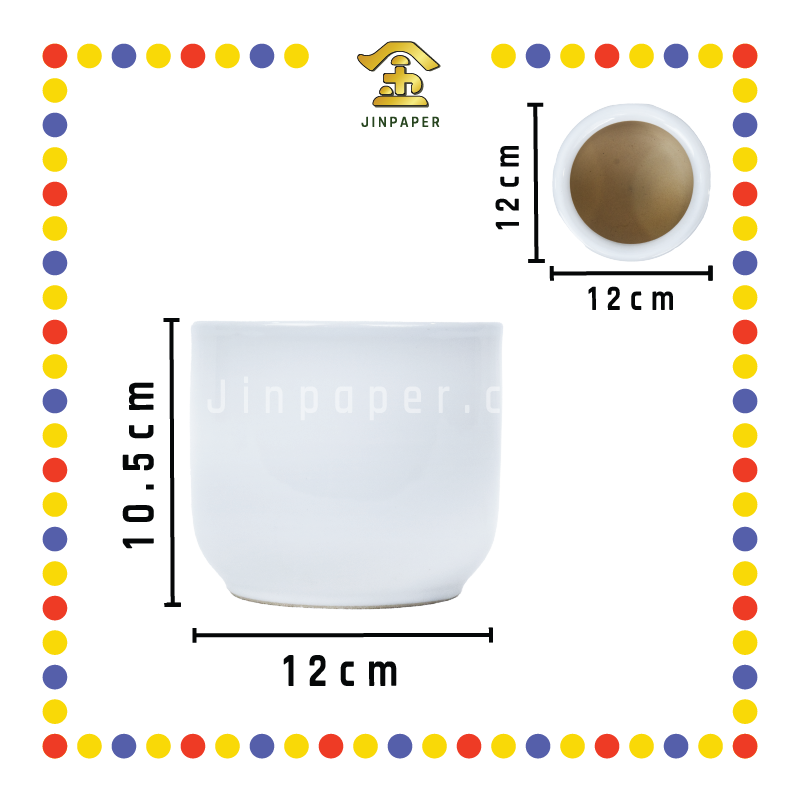 PRAYING CENSER 50号 白炉 (香炉)