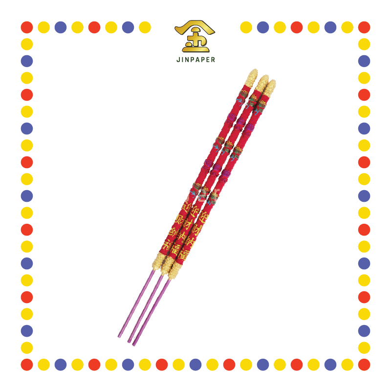 JOSS STICK 60cm 红金升级有钱花 (大香)