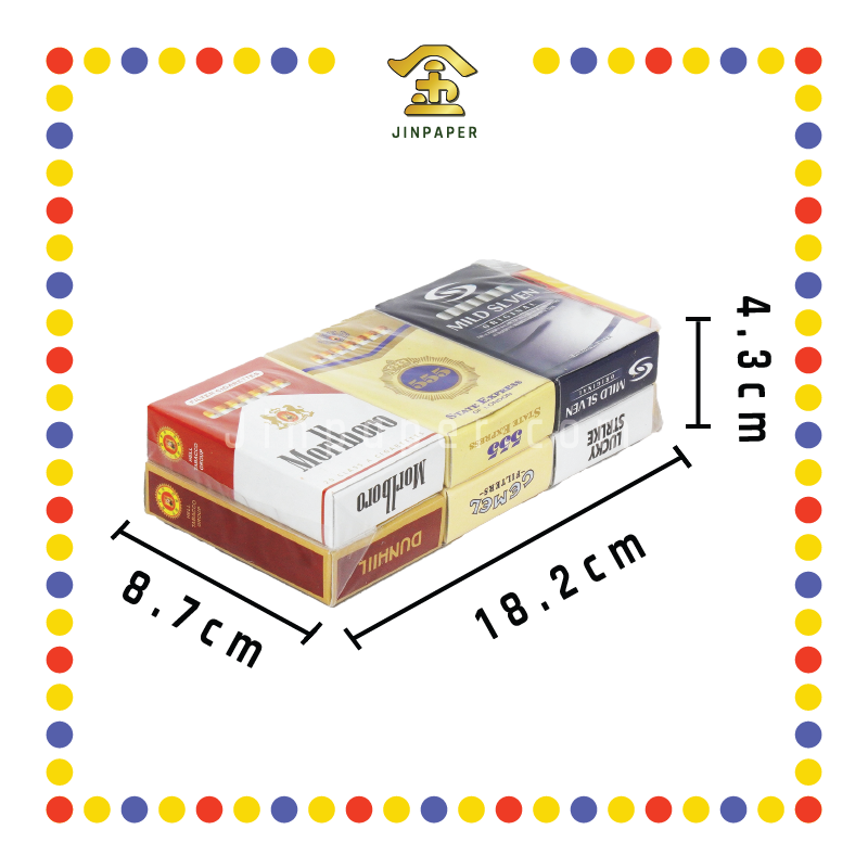 JOSS PAPER 6盒香烟+火柴