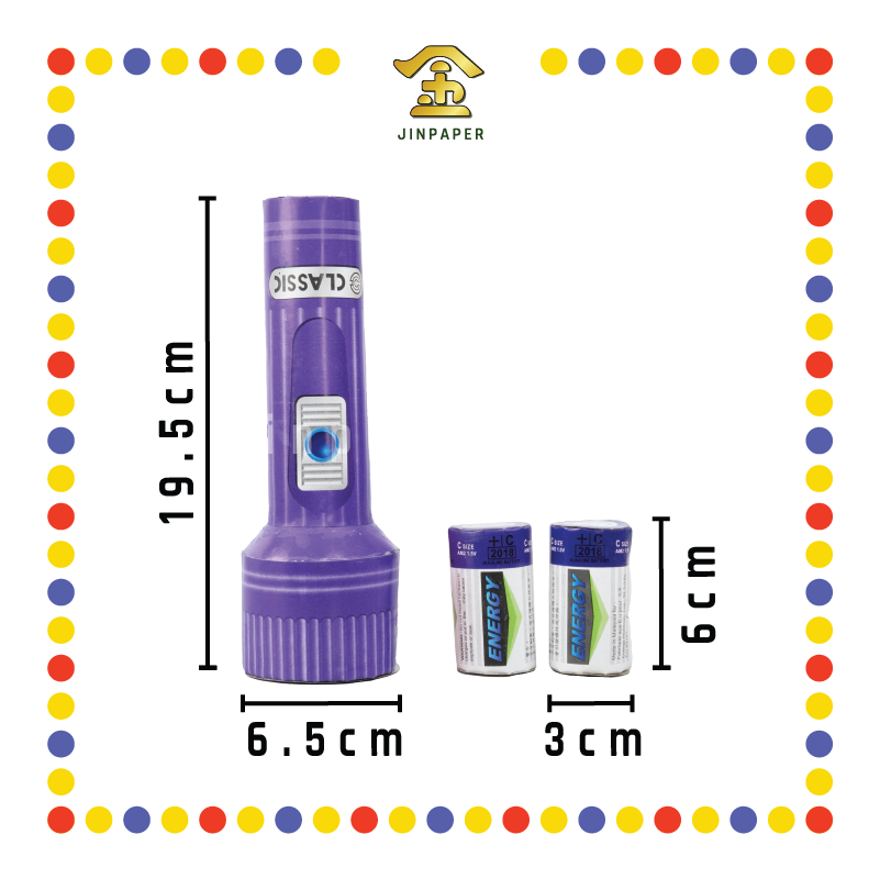 JOSS PAPER (金)A10 手电筒加电池 (冥纸)