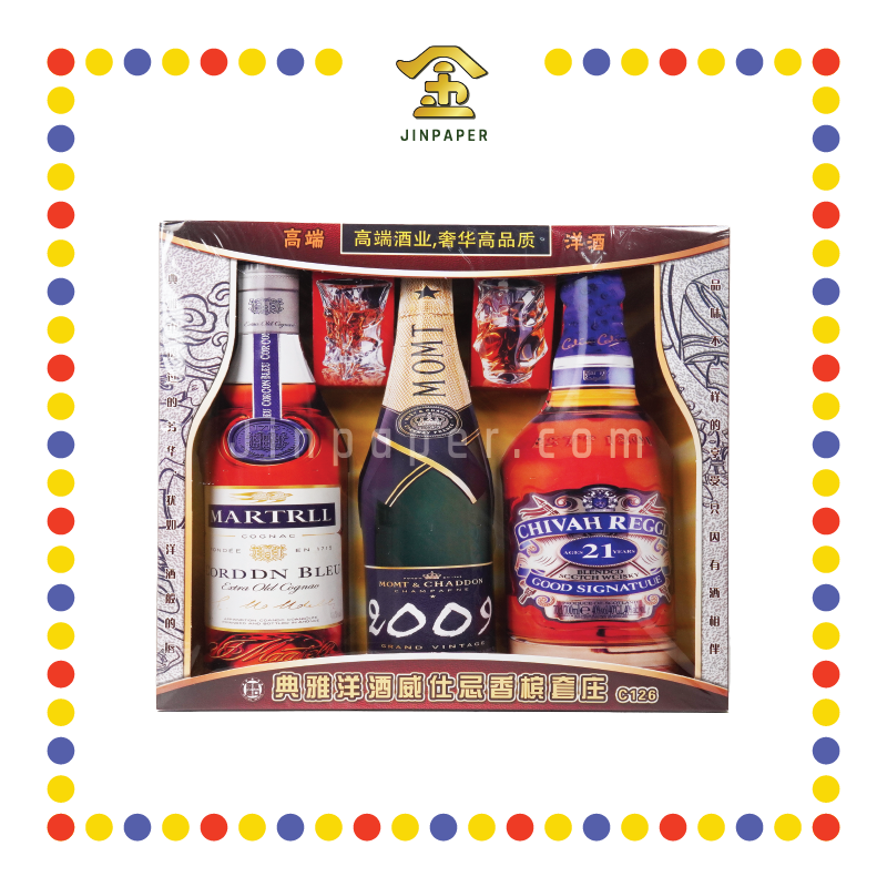 JOSS PAPER C126 典雅洋酒威士忌香槟套庄 (冥纸)
