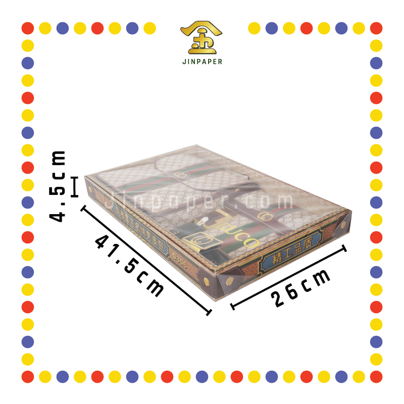 JOSS PAPER【D306/D307】高雅套庄名牌【男/女】皮包 (冥纸)