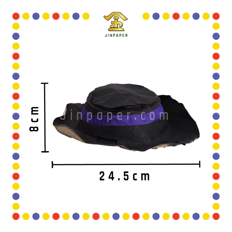 JOSS PAPER HA107 二元帽(黑色) (冥纸)