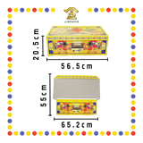 JOSS PAPER HA119 兴旺发KL新型折边大衣箱【红色/黄色】 (冥纸)