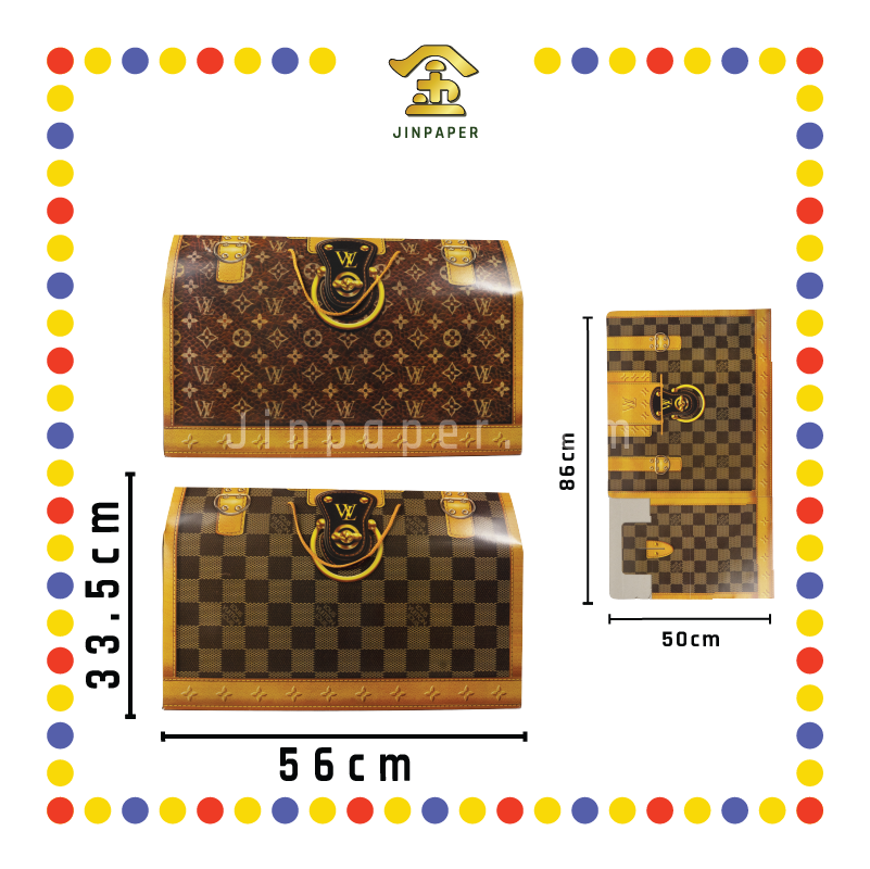 JOSS PAPER LV手提袋【大/小】(冥纸)