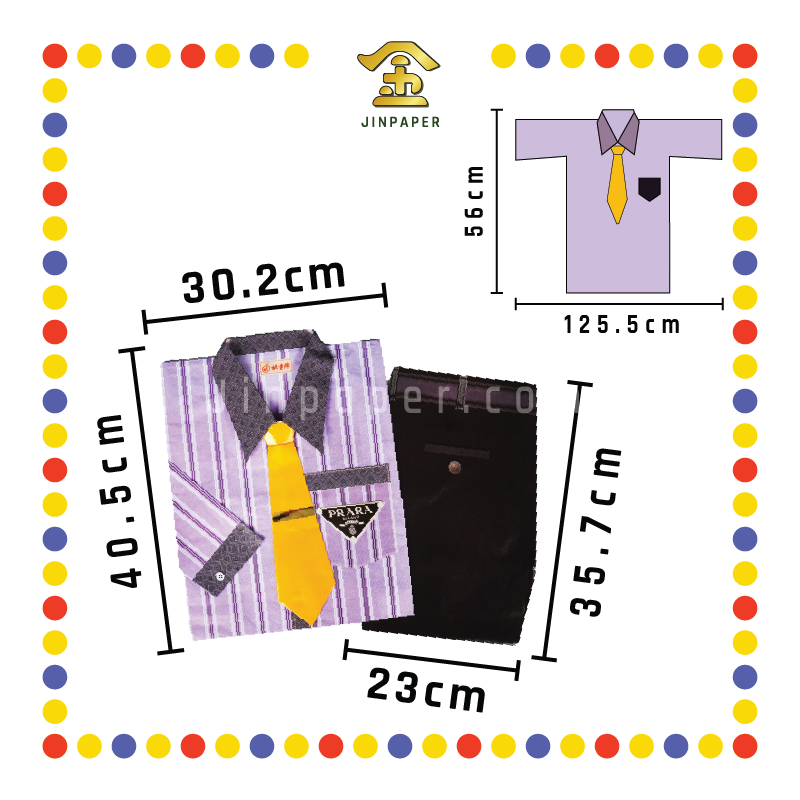 JOSS PAPER M-09 桃童牌男装领带长袖衬衫