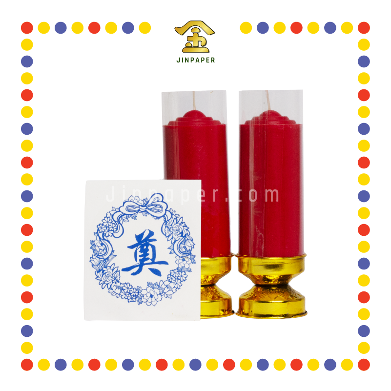 JOSS CANDLE 本地3天【全红/全白】斗烛(无字) (蜡烛)