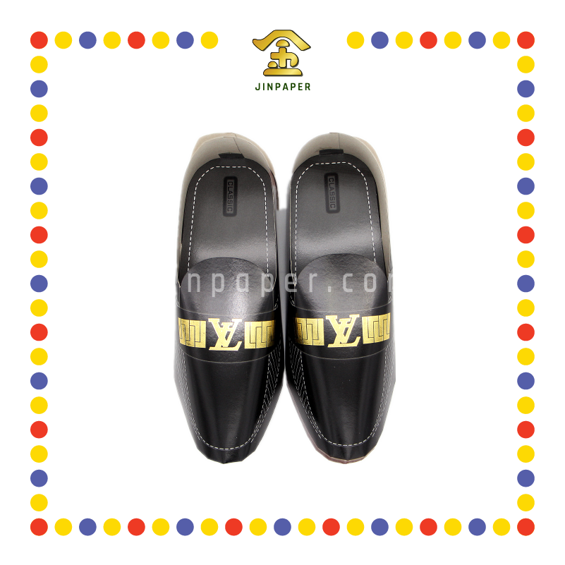 JOSS PAPER (金星)男金皮鞋 (冥纸)