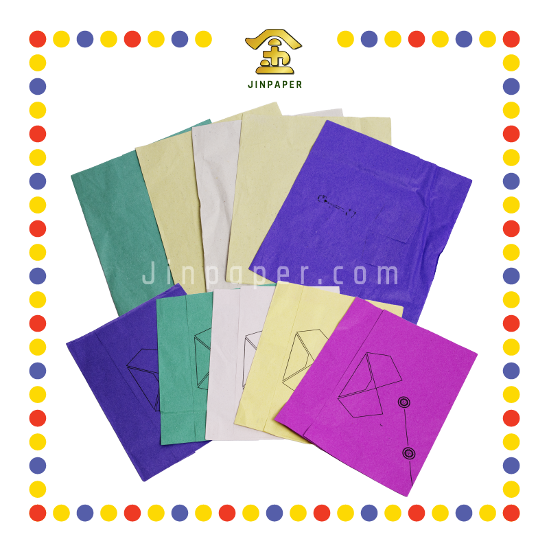 JOSS PAPER (添)红字中国五色【男/女】中衣 (冥纸)