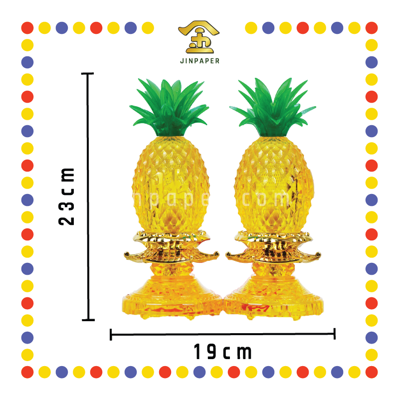 PRAYING LAMP W09 水晶吉祥旺来灯LED(黄)