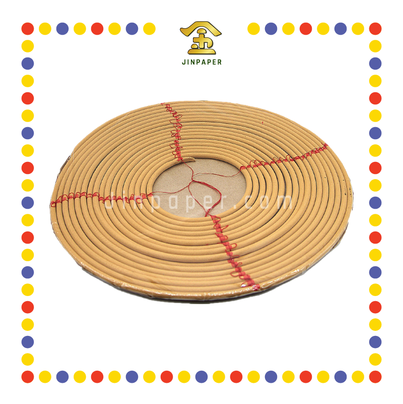 INCENSE COIL 荣泰二尺包庄半月塔香 (檀香)